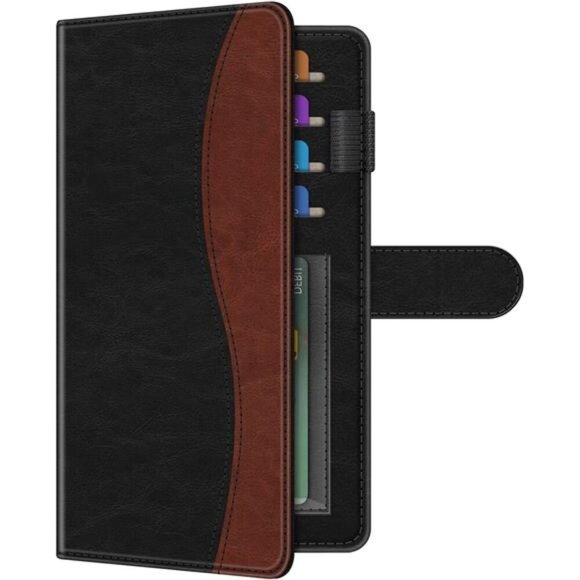 Checkbook Cover for Personal Checkbook, RFID Blocking Big Capacity - Picture 1 of 7